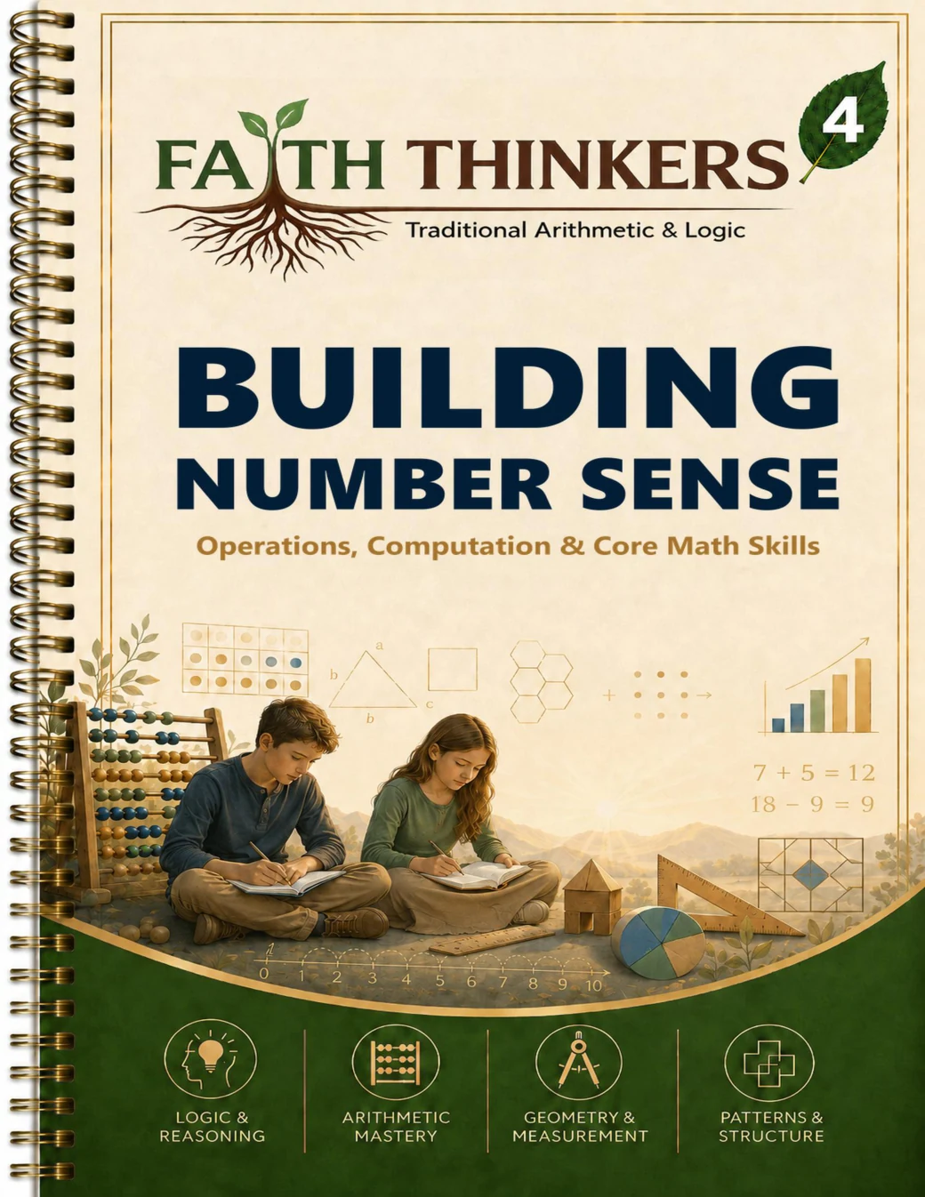 Building Number Sense Grade 4 cover