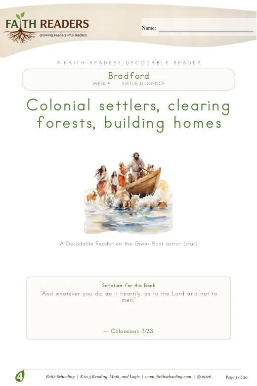 Grade 4 protected curriculum sample: Decodable Readers - Grade 4 Week 4