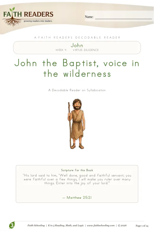 Grade 3 protected curriculum sample: Decodable Readers - Grade 3 Week 4