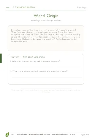 Q4 · Etymology and word-origin analysis
