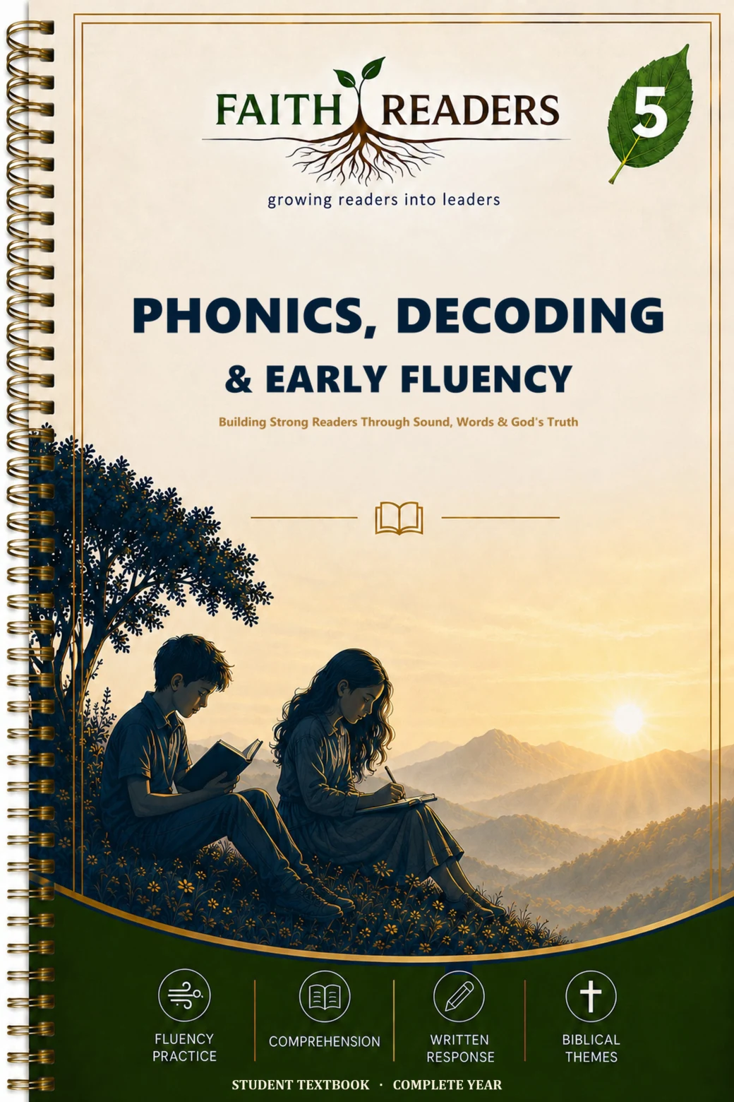 Grade 5 Phonics, Decoding, and Early Fluency student textbook cover
