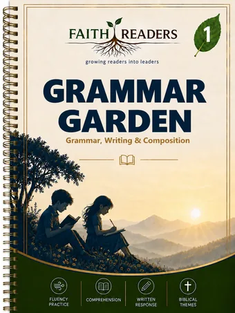 Grade 1 grammar & writing curriculum cover