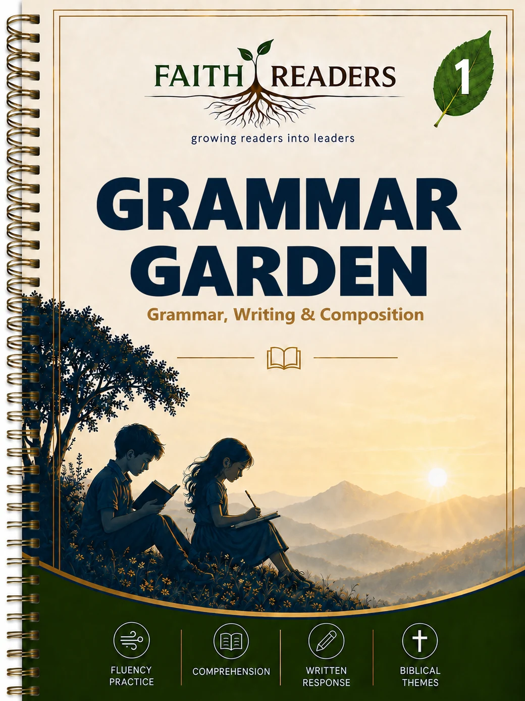 Grammar Garden Grade 1 student book cover