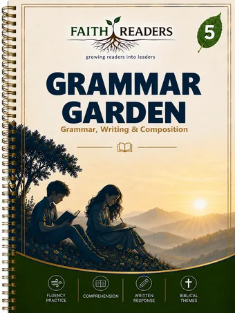 Grade 5 grammar & writing curriculum cover