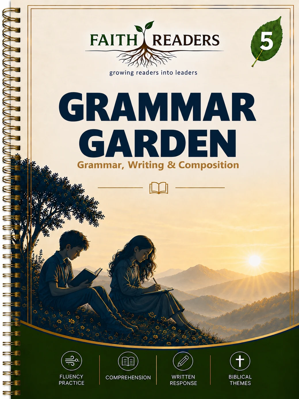 Grammar Garden Grade 5 student book cover