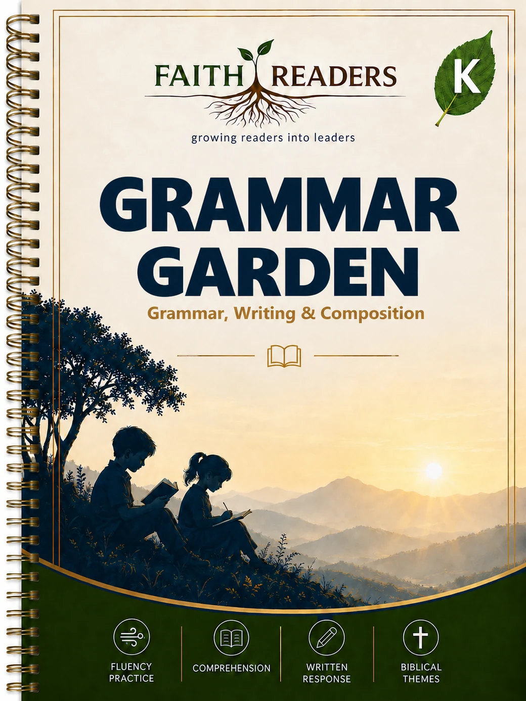 Grammar Garden Kindergarten student book cover