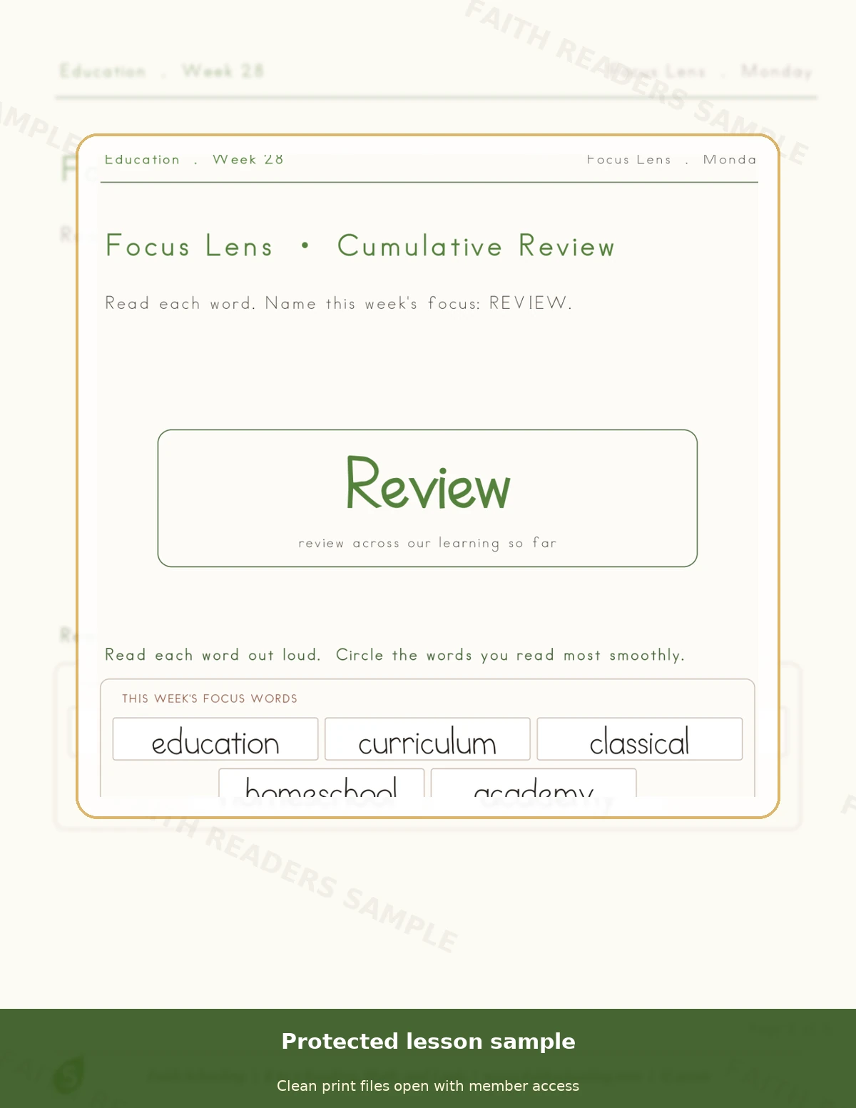Grade 5 · Week 27 main lesson preview