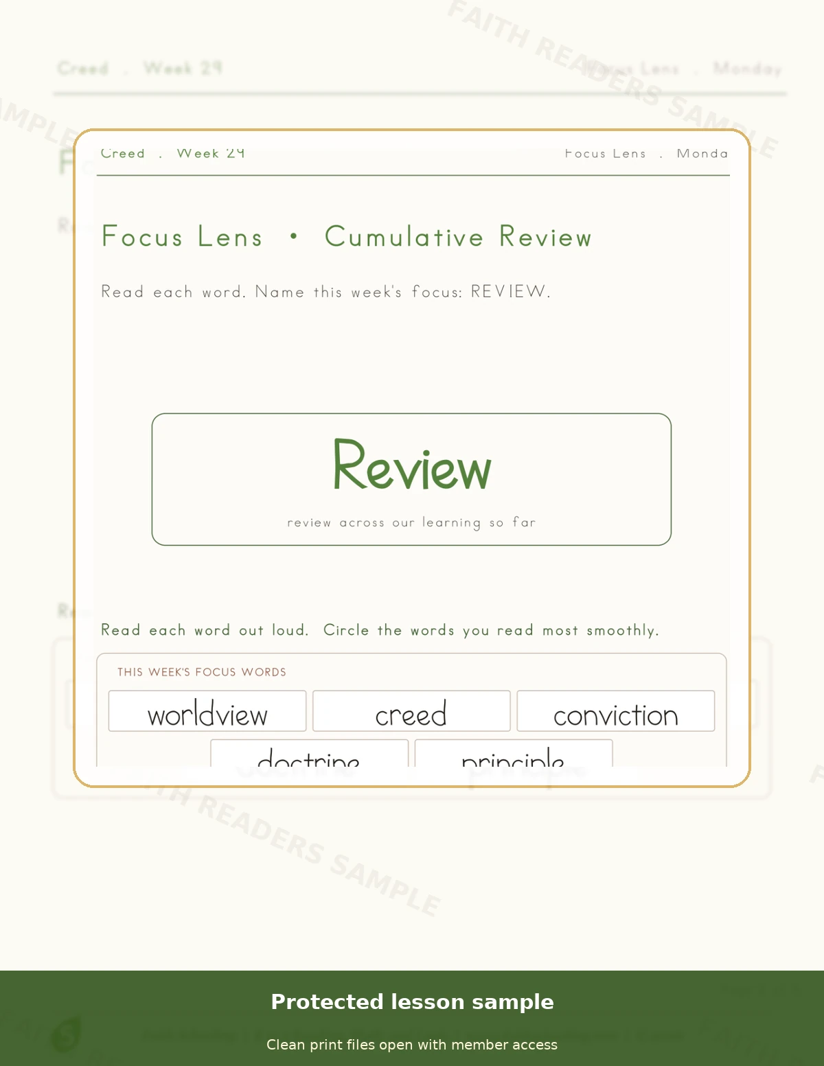 Grade 5 · Week 28 main lesson preview