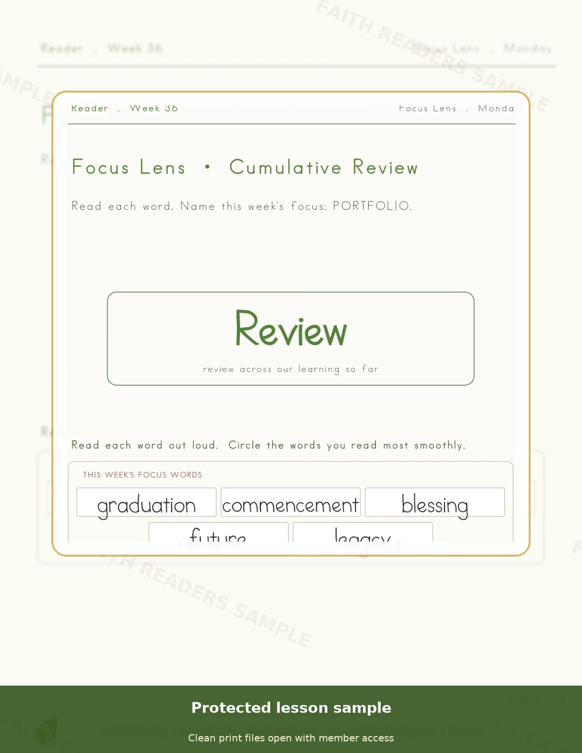 Grade 5 · Week 35 main lesson preview