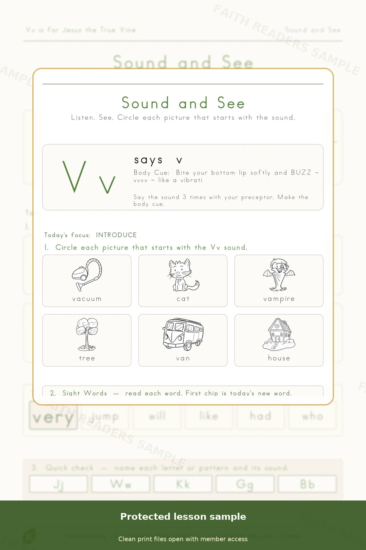 Kindergarten · Week 21 main lesson preview