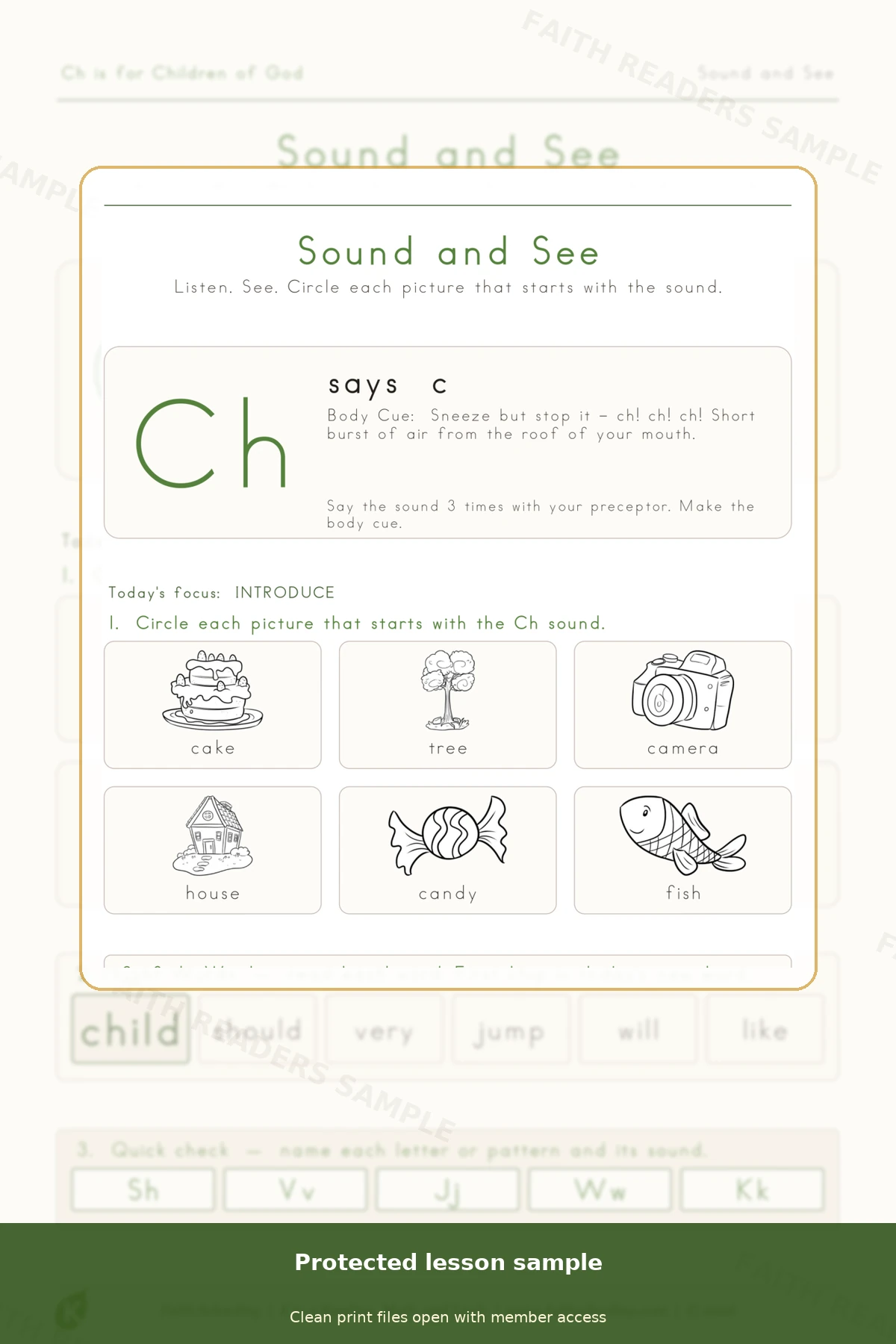 Kindergarten · Week 23 main lesson preview