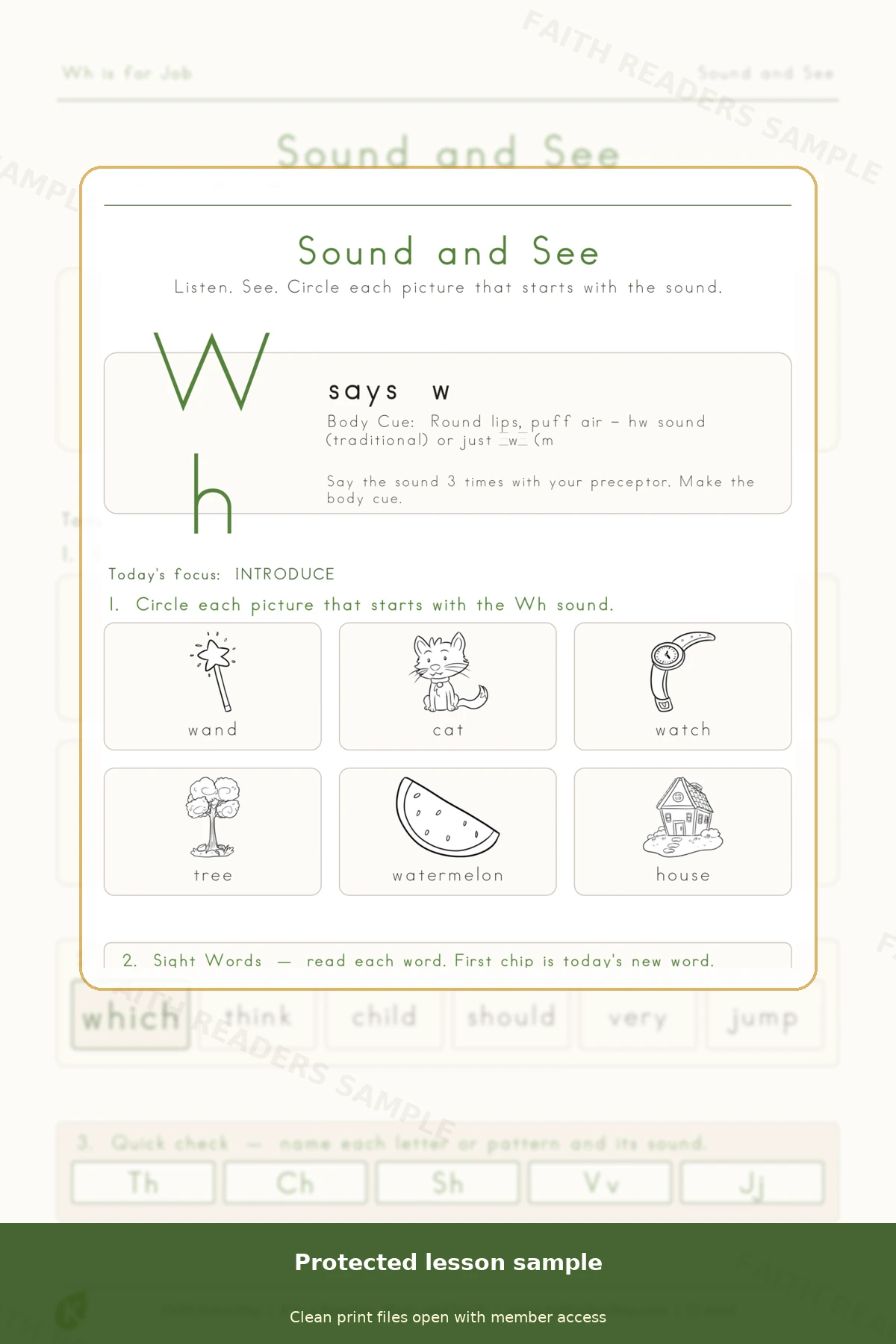 Kindergarten · Week 25 main lesson preview
