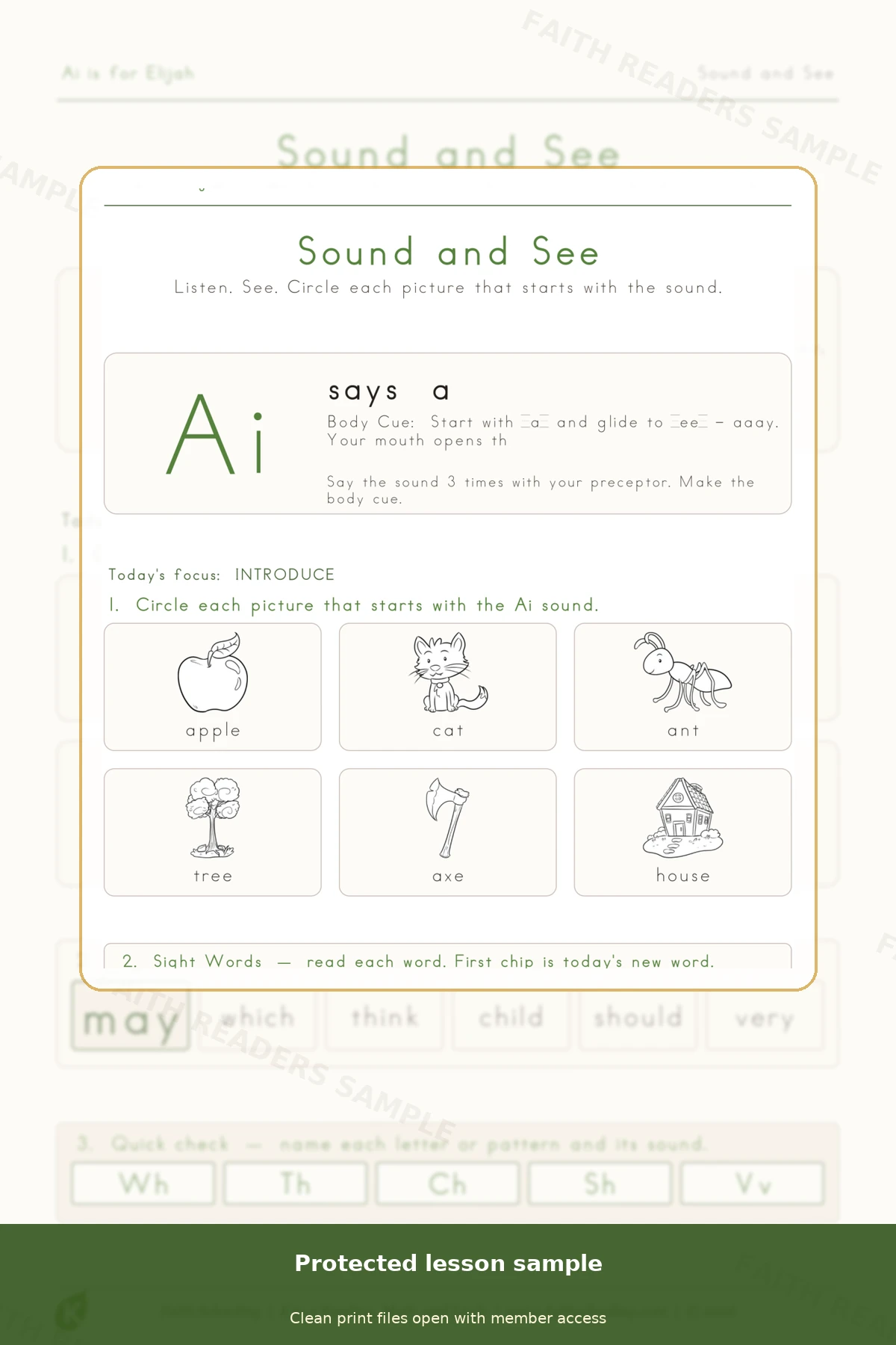 Kindergarten · Week 26 main lesson preview