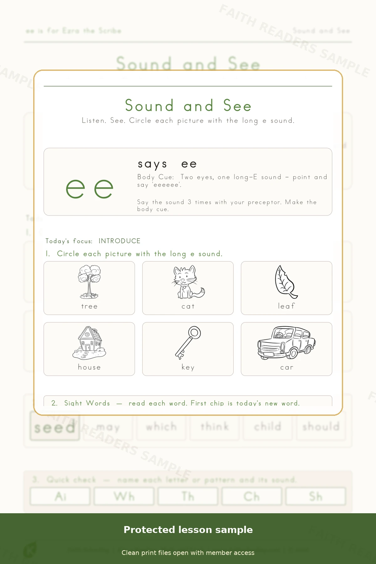 Kindergarten · Week 27 main lesson preview