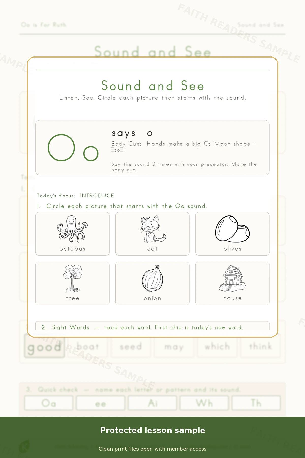 Kindergarten · Week 29 main lesson preview