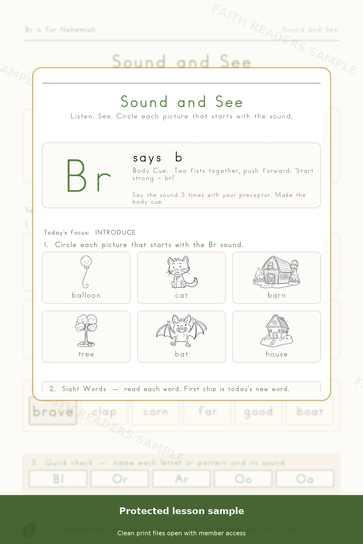 Kindergarten · Week 33 main lesson preview