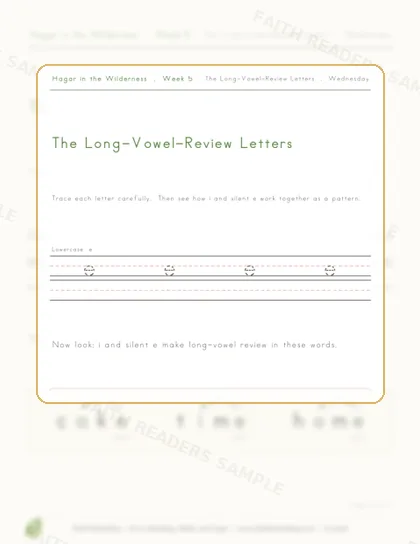 Grade 1 · Week 4 lesson preview 3