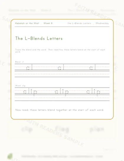 Grade 1 · Week 7 lesson preview 3