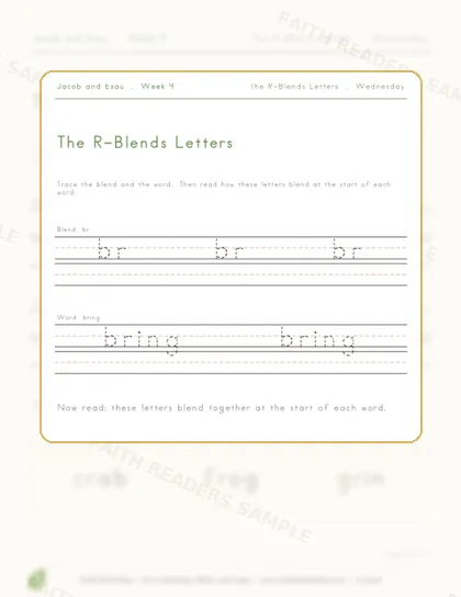 Grade 1 · Week 8 lesson preview 3