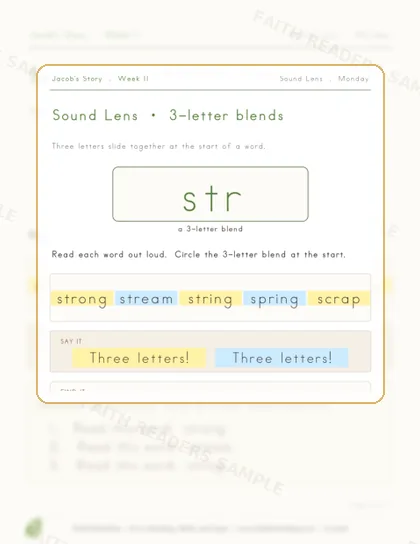 Grade 1 · Week 10 lesson preview 1