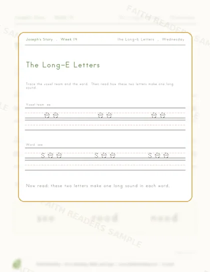 Grade 1 · Week 13 lesson preview 3