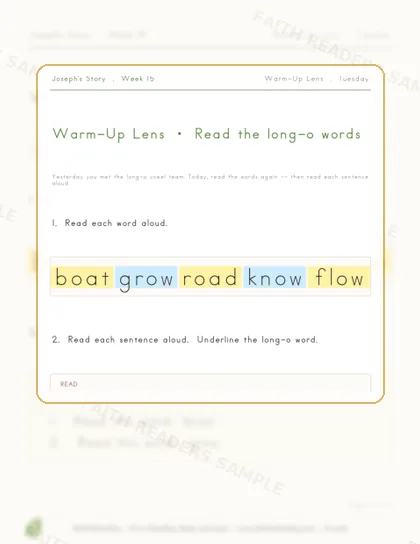 Grade 1 · Week 14 lesson preview 2