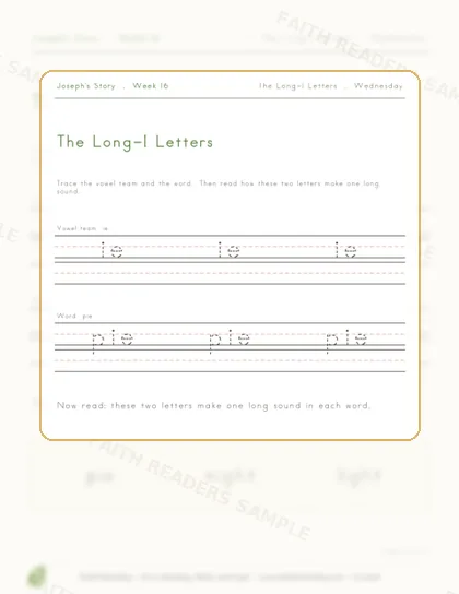 Grade 1 · Week 15 lesson preview 3