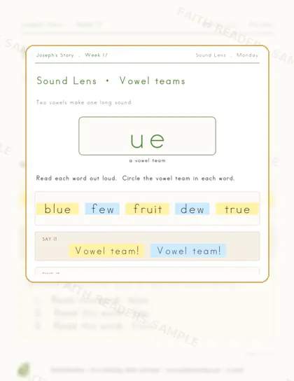 Grade 1 · Week 16 lesson preview 1