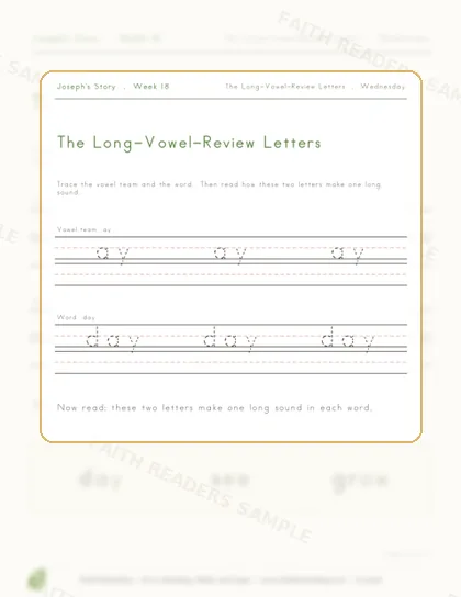 Grade 1 · Week 17 lesson preview 3