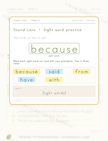 Grade 1 · Week 18 lesson preview 1