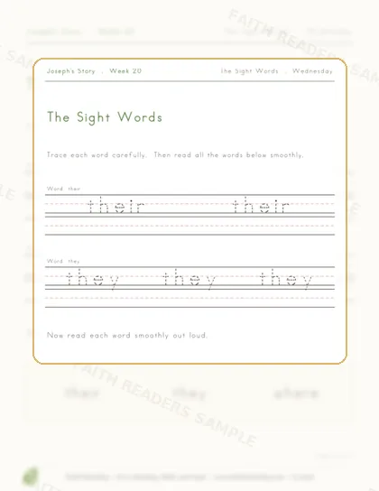 Grade 1 · Week 19 lesson preview 3