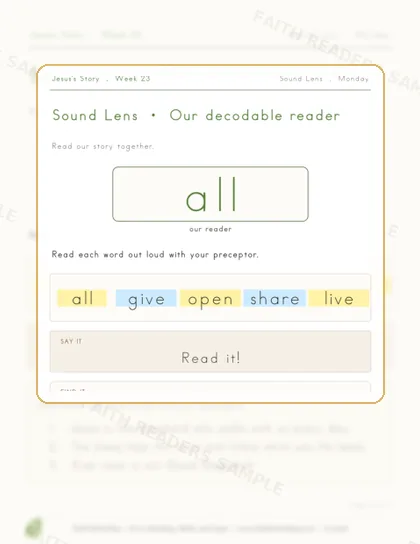 Grade 1 · Week 22 lesson preview 1