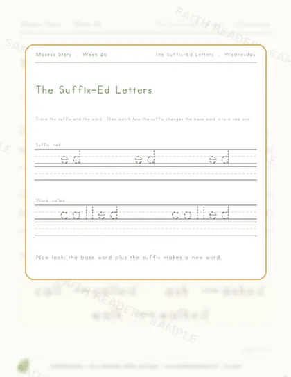 Grade 1 · Week 25 lesson preview 3
