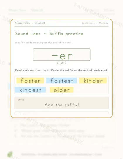 Grade 1 · Week 27 lesson preview 1