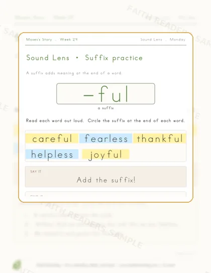 Grade 1 · Week 28 lesson preview 1