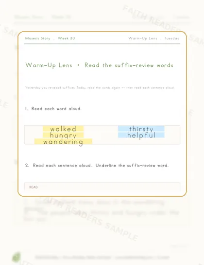 Grade 1 · Week 29 lesson preview 2
