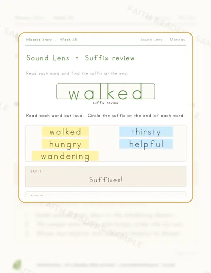 Grade 1 · Week 29 lesson preview 1