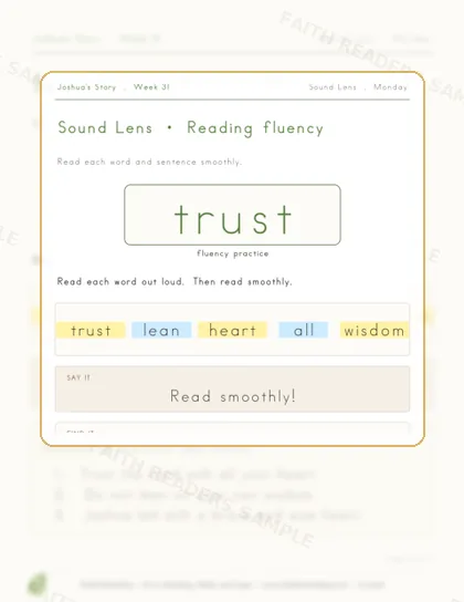 Grade 1 · Week 30 lesson preview 1