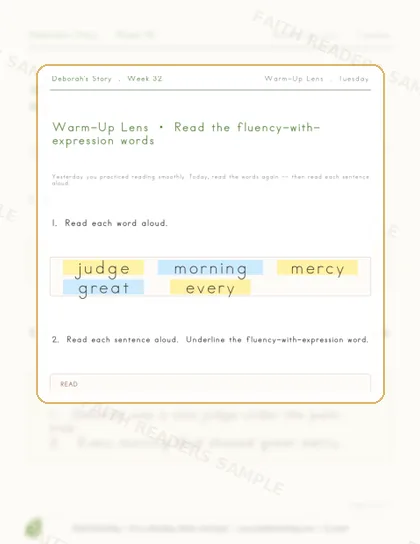 Grade 1 · Week 31 lesson preview 2