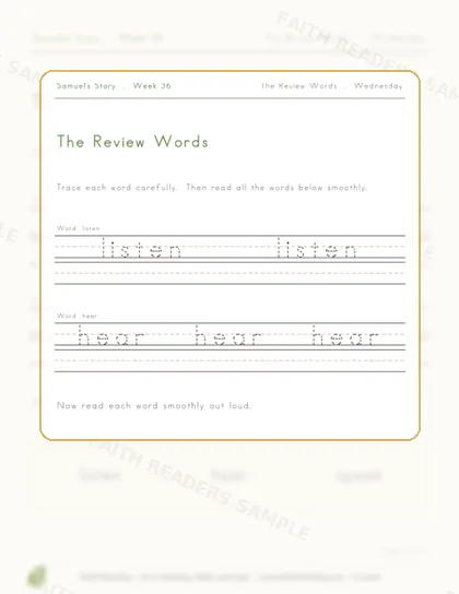 Grade 1 · Week 35 lesson preview 3