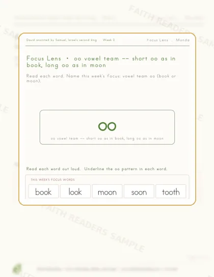 Grade 2 · Week 1 lesson preview 1