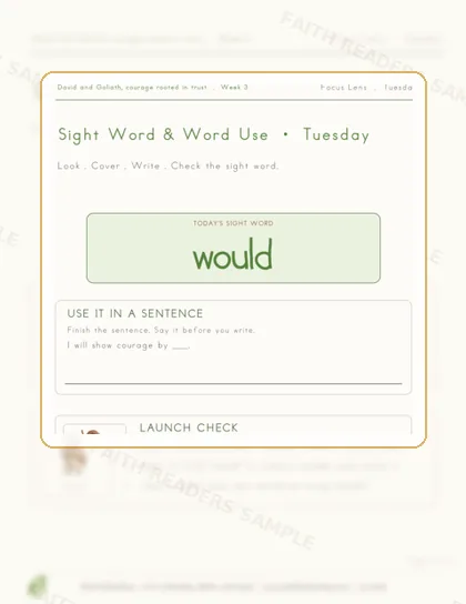 Grade 2 · Week 2 lesson preview 2