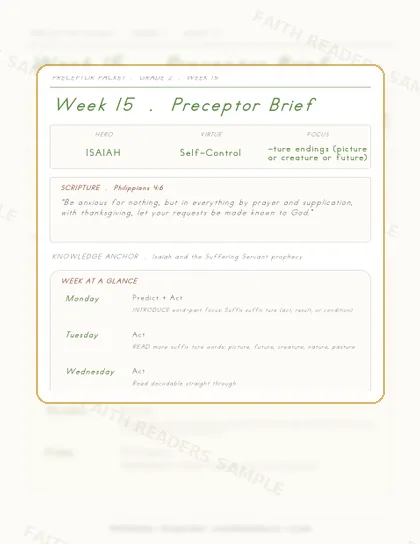 Grade 2 Week 14 Preceptor Guide page preview