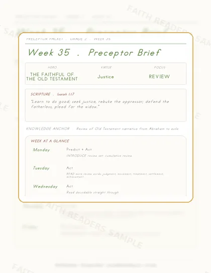 Grade 2 Week 34 Preceptor Guide page preview