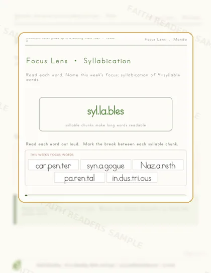 Grade 3 · Week 2 lesson preview 1