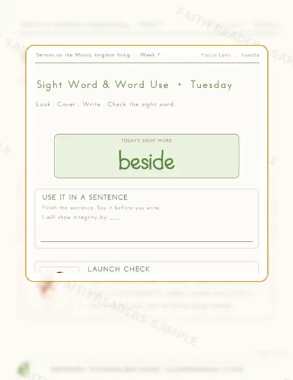 Grade 3 · Week 6 lesson preview 2