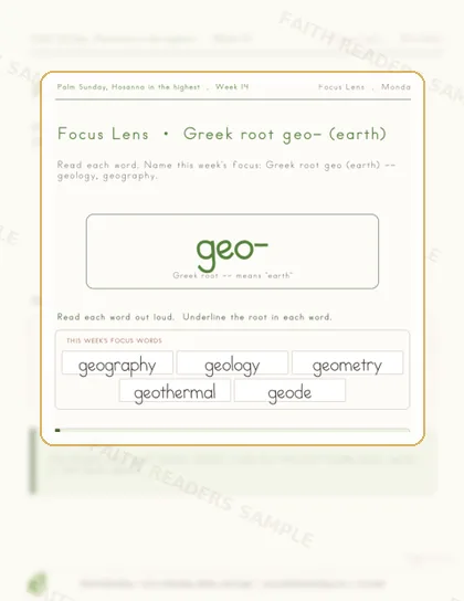 Grade 3 · Week 13 lesson preview 1