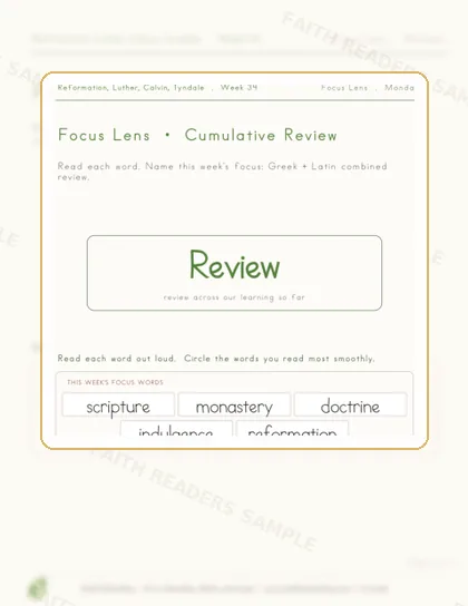 Grade 3 · Week 33 lesson preview 1