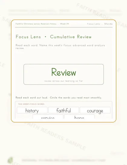 Grade 4 · Week 33 lesson preview 1