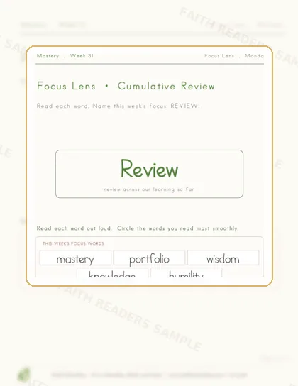 Grade 5 · Week 30 lesson preview 1